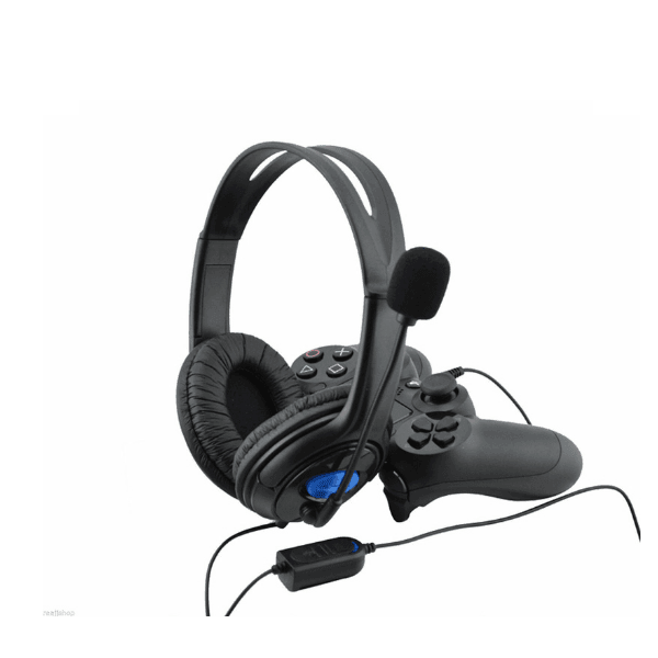 Gaming Wired Headphones with Mic - Gaming Headset for PS4,Stereo Surround Sound Gaming Headset with Microphone Video Game Console Accessories - Tophatter Daily Deals