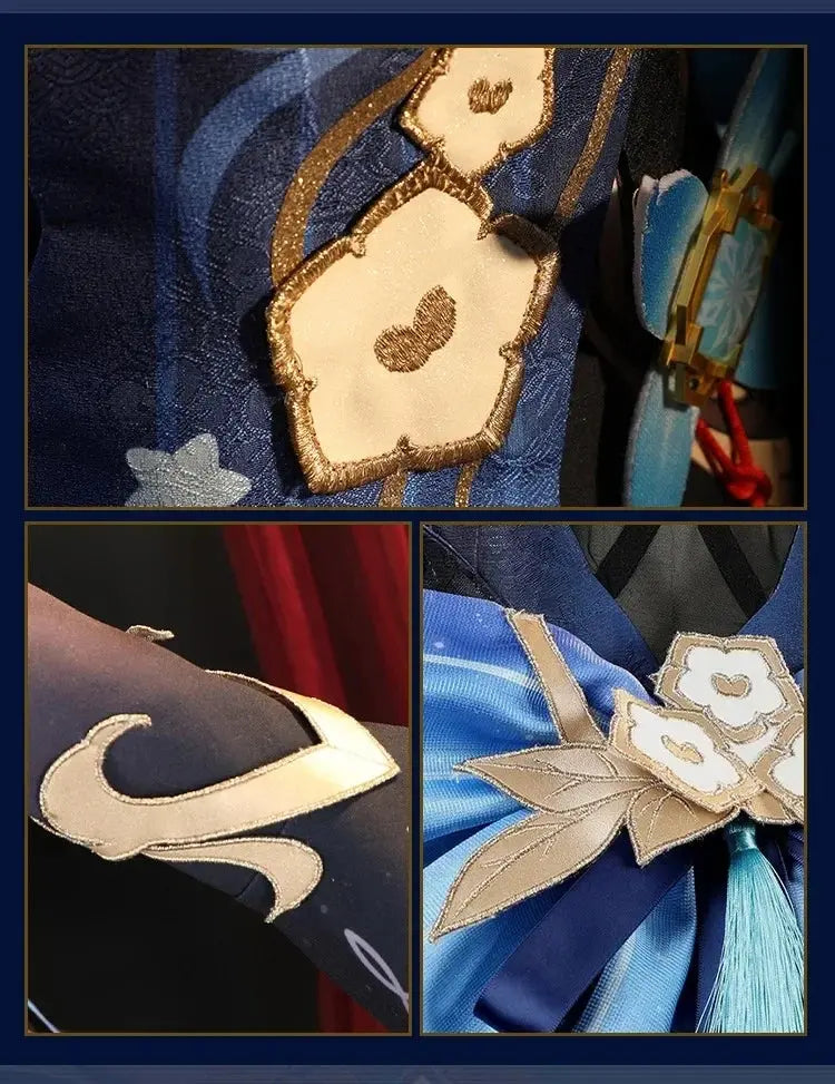 Ganyu Cosplay Costume Genshin Impact Dress Twilight Blossom Uniform Lantern Rite Liyue Seven Stars - Tophatter Daily Deals