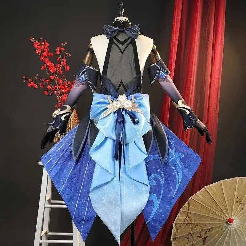 Ganyu Cosplay Costume Genshin Impact Dress Twilight Blossom Uniform Lantern Rite Liyue Seven Stars - Tophatter Daily Deals