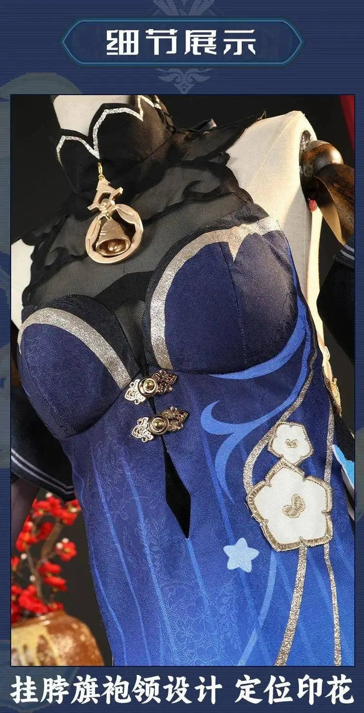 Ganyu Cosplay Costume Genshin Impact Dress Twilight Blossom Uniform Lantern Rite Liyue Seven Stars - Tophatter Daily Deals
