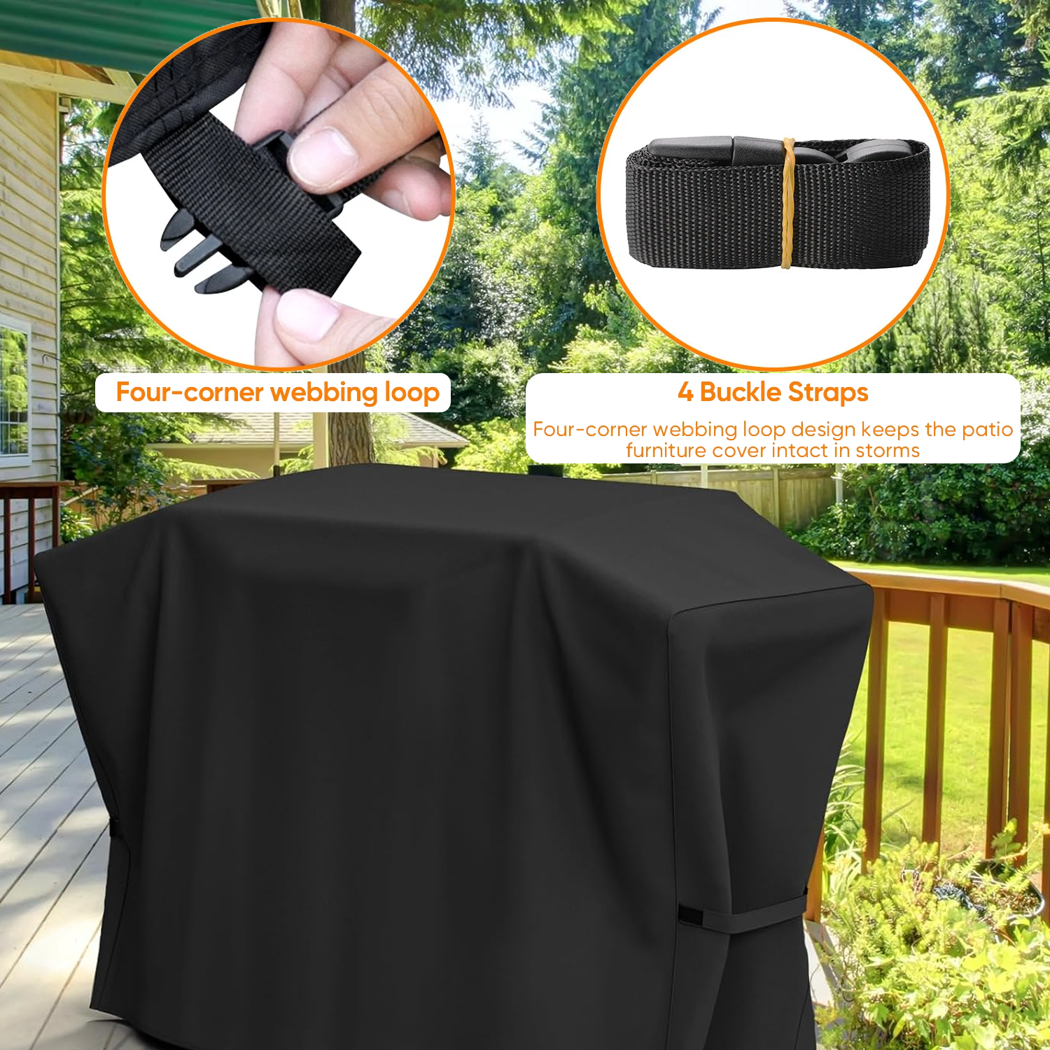 Outdoor Furniture Covers – Waterproof, UV-Resistant Protection for Garden Tables & Chairs Waterproof Patio Covers - Tophatter Daily Deals
