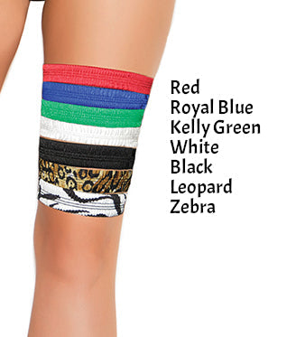 Lycra Garter Zebra Garters - Tophatter Daily Deals