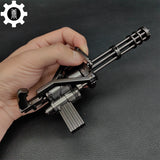 Metal Gatling Submachine Mini Gun Military Collection - Tophatter Daily Deals