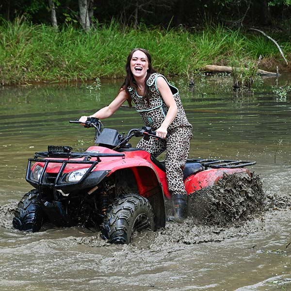 Gator Waders Retro Waders | Womens - Leopard Waders - Tophatter Daily Deals