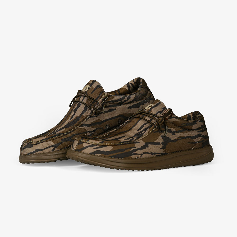 Gator Waders Camp Shoes | Mens - Mossy Oak Original Bottomland Mossy Oak Original Bottomland Footwear - Tophatter Daily Deals