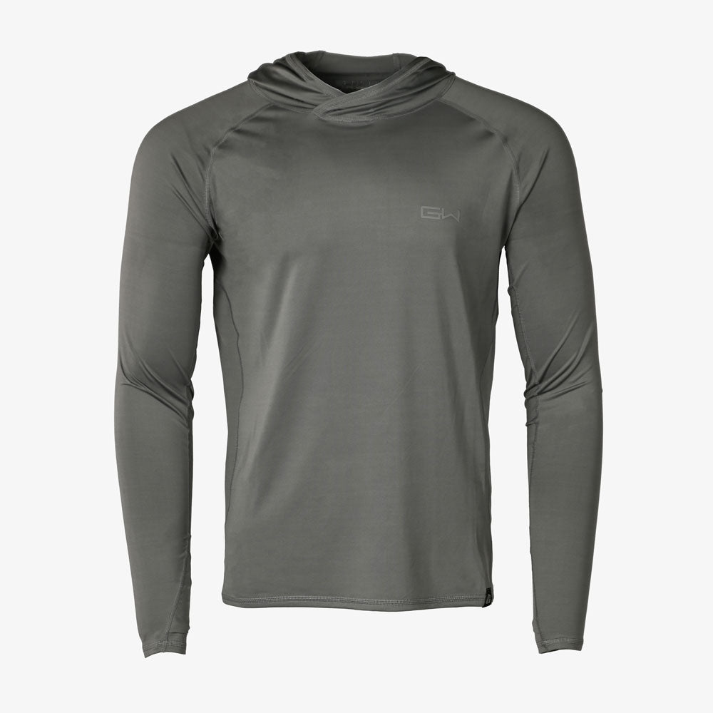 Gator Waders Performance Hoodie | Mens - Stone Hoodie - Tophatter Daily Deals