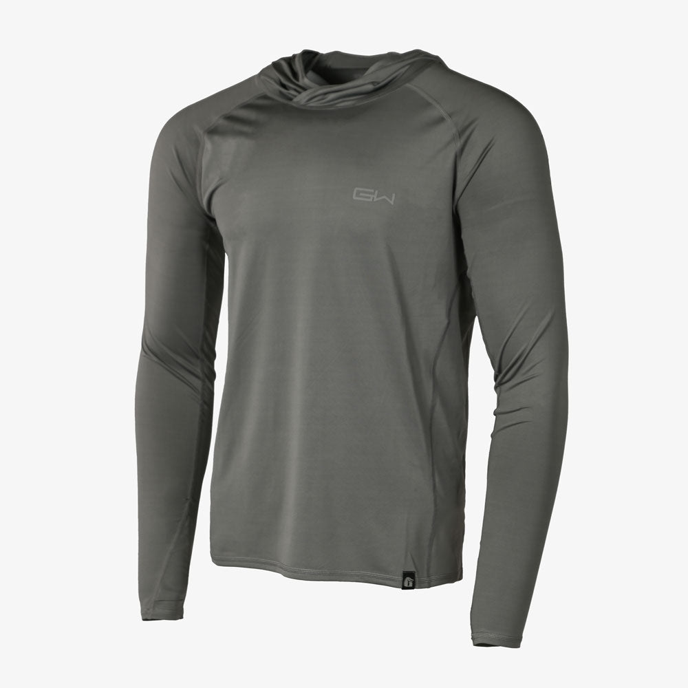 Gator Waders Performance Hoodie | Mens - Stone Stone Hoodie - Tophatter Daily Deals