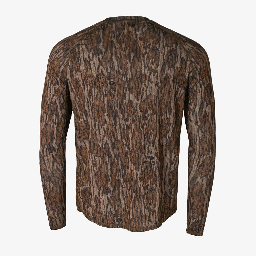 Gator Waders Performance Shirt | Mens - Mossy Oak Bottomland Long Sleeves - Tophatter Daily Deals
