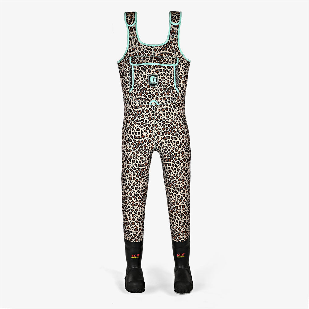 Gator Waders Retro Waders | Womens - Leopard Waders - Tophatter Daily Deals