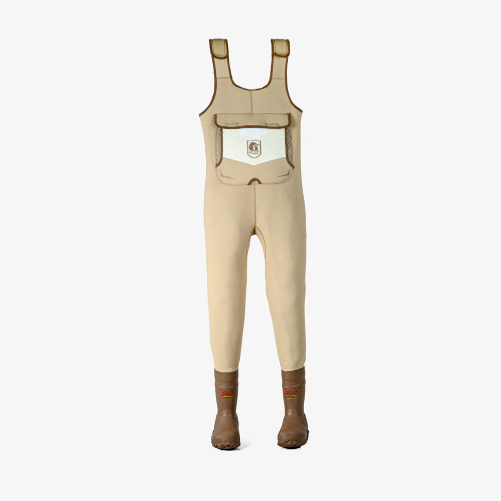 Gator Waders Retro Waders | Womens - Tri Taupe Waders - Tophatter Daily Deals