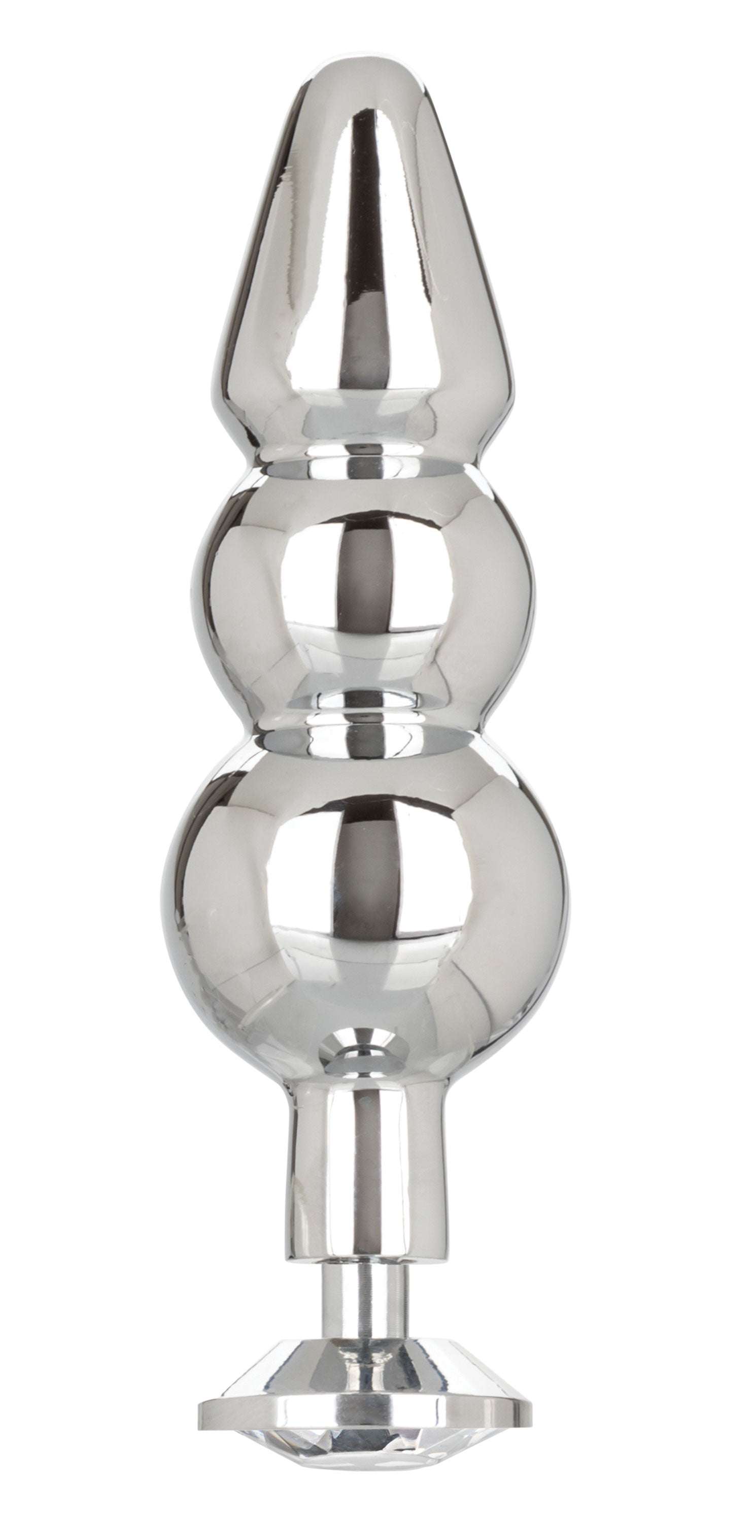 Star Fucker Beaded Plug With Stretchy Black Silicone Dual Enhancer and Silver Metal Probe > Anal Range > Prostate Plugs - Tophatter Daily Deals