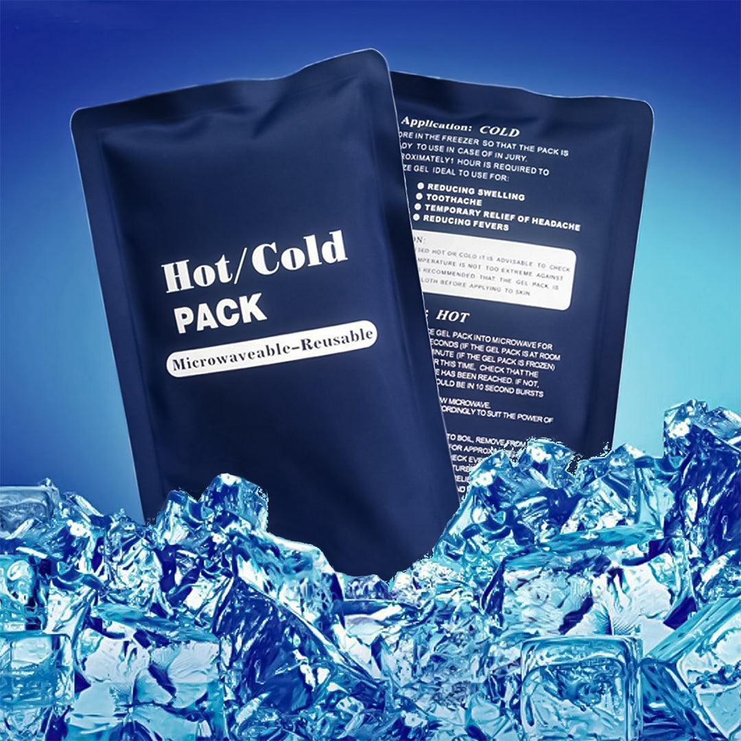 Ice Packs for Injuries Reusable - Gel Ice Packs for Injuries Adjustable Wrap for Pain Relief Ice Pack + Heat Pack Health Care - Tophatter Daily Deals