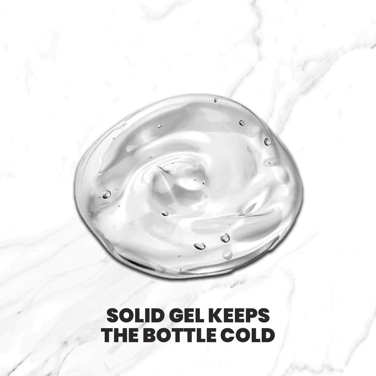 Wine Cooler Sleeve - Wine Bottle Cooler Sleeve Slip On Cooling Sleeve Chiller Gel Pad No Ice Needed Accessories - Tophatter Daily Deals