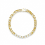 Amanda Bracelet 18K Gold-Plated Stainless Steel Bracelets - Tophatter Daily Deals