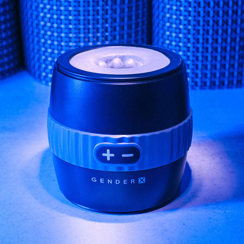 Gender X Barrel of Fun – USB Rechargeable Stroker > Sex Toys For Men > Masturbators > Vibrating - Tophatter Daily Deals