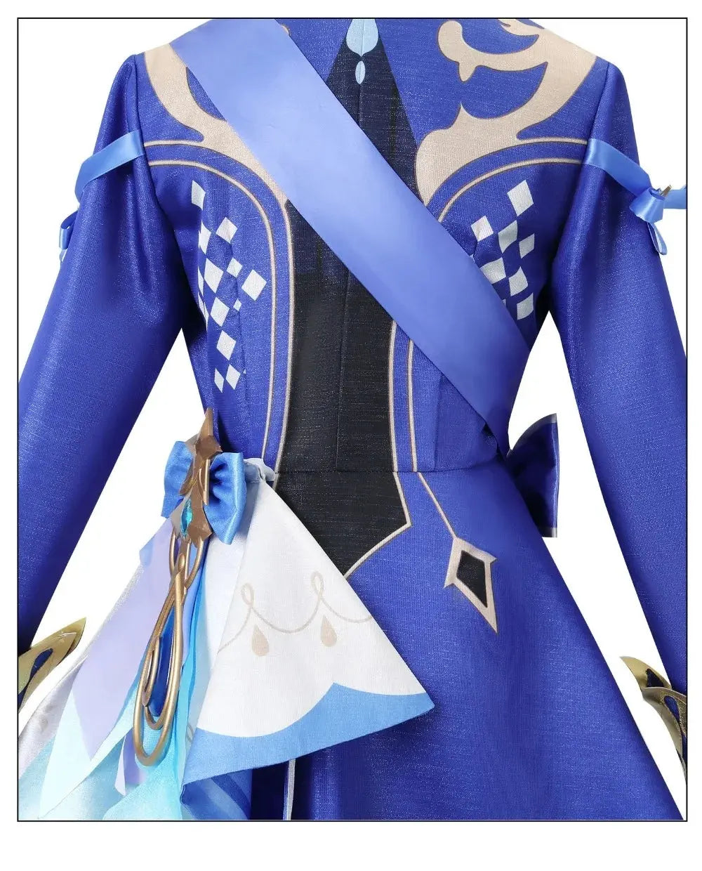 Genshin Impact Fontaine Furina Focalors Cosplay Costume Black and White Uniform with Wig and Hat for Comic Con and Cosplay - Tophatter Daily Deals