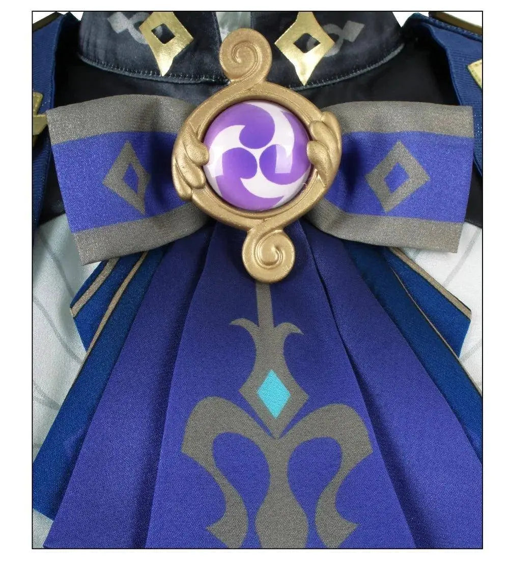 Genshin Impact Game Cosplay Clorinde Costume Play Suit Uniform Wig for Women Adult Anime Costume Comic Con Outfit New Arrival - Tophatter Daily Deals