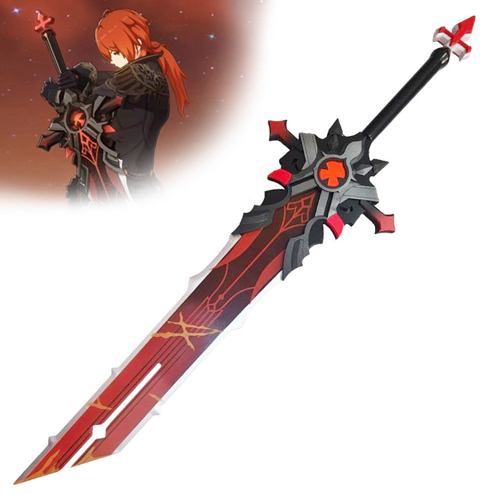 Genshin Impact - Sword Of Diluc, Wolf's Gravestone Cosplay Foam Sword - Tophatter Daily Deals