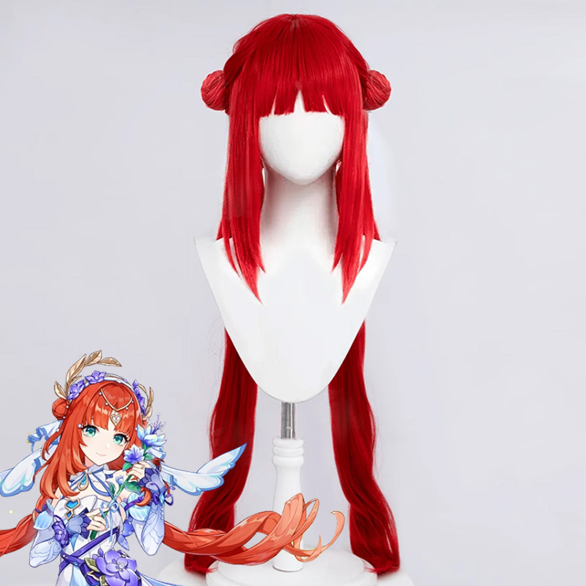 Genshin Impact Breeze of Sabaa Nilou Cosplay Wig Wig - Tophatter Daily Deals