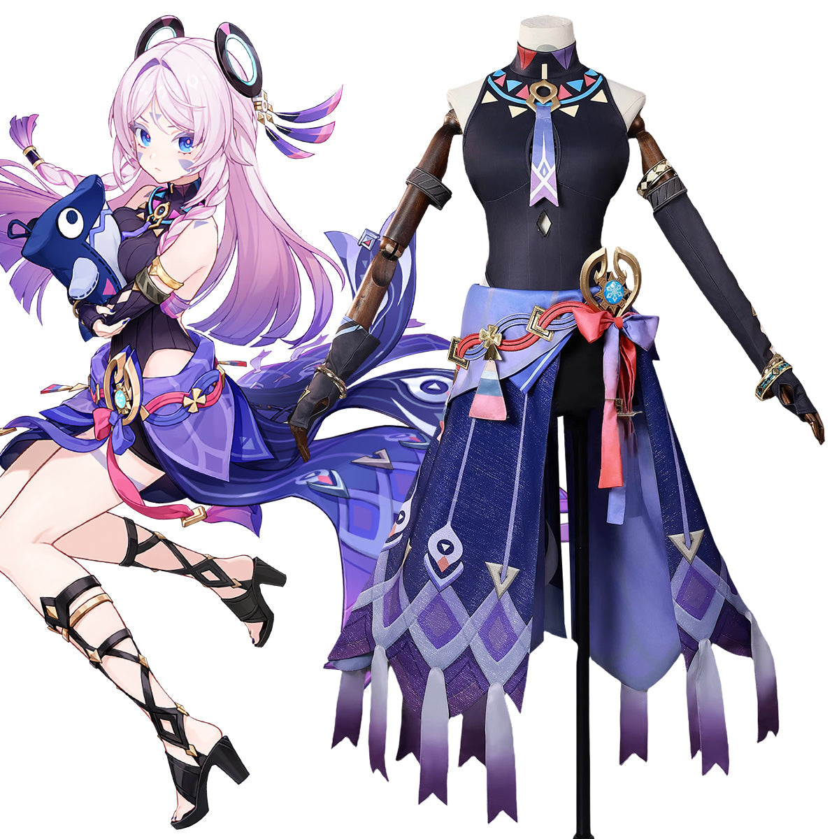 Genshin Impact Citlali Cosplay Costume Costume - Tophatter Daily Deals