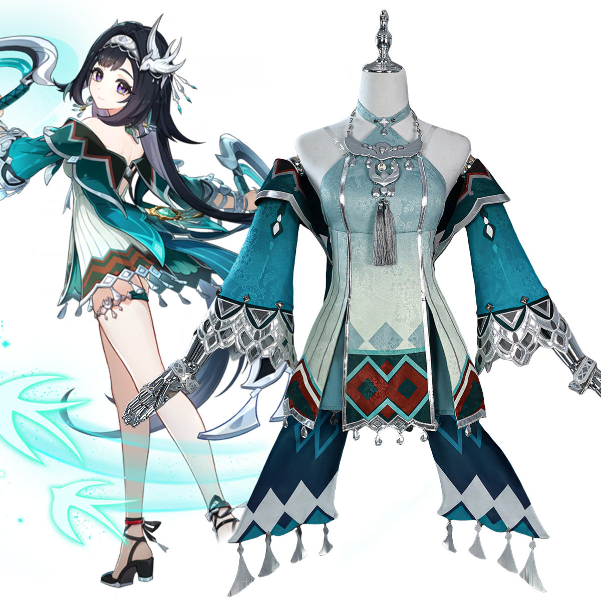 Genshin Impact Lanyan Cosplay Costume Costume - Tophatter Daily Deals