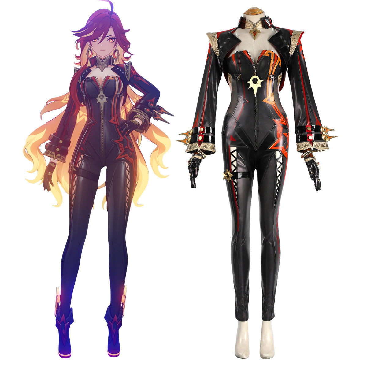 Genshin Impact Mavuika Cosplay Costume Costume - Tophatter Daily Deals