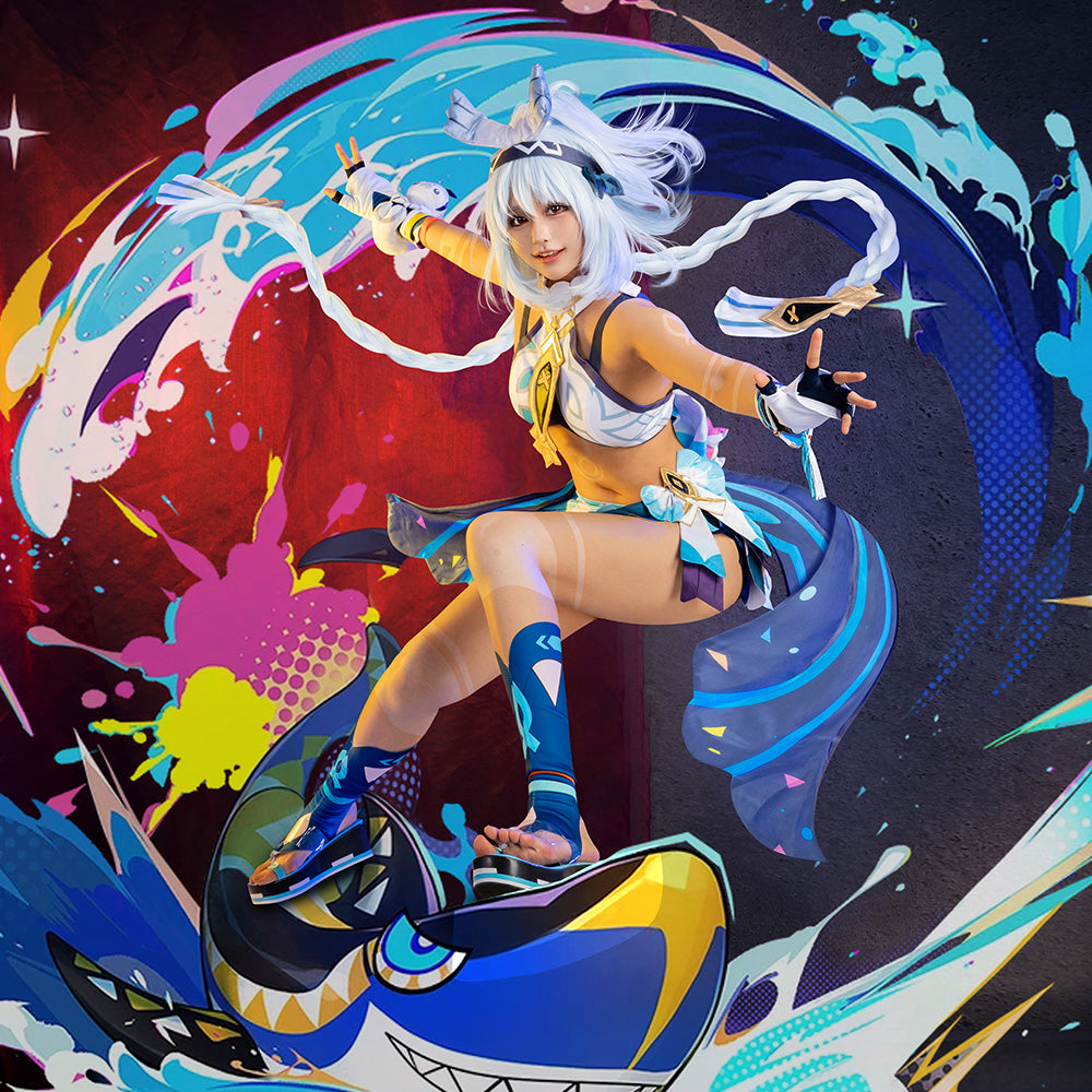 Genshin Impact Natlan Mualani Cosplay Costume Costume - Tophatter Daily Deals