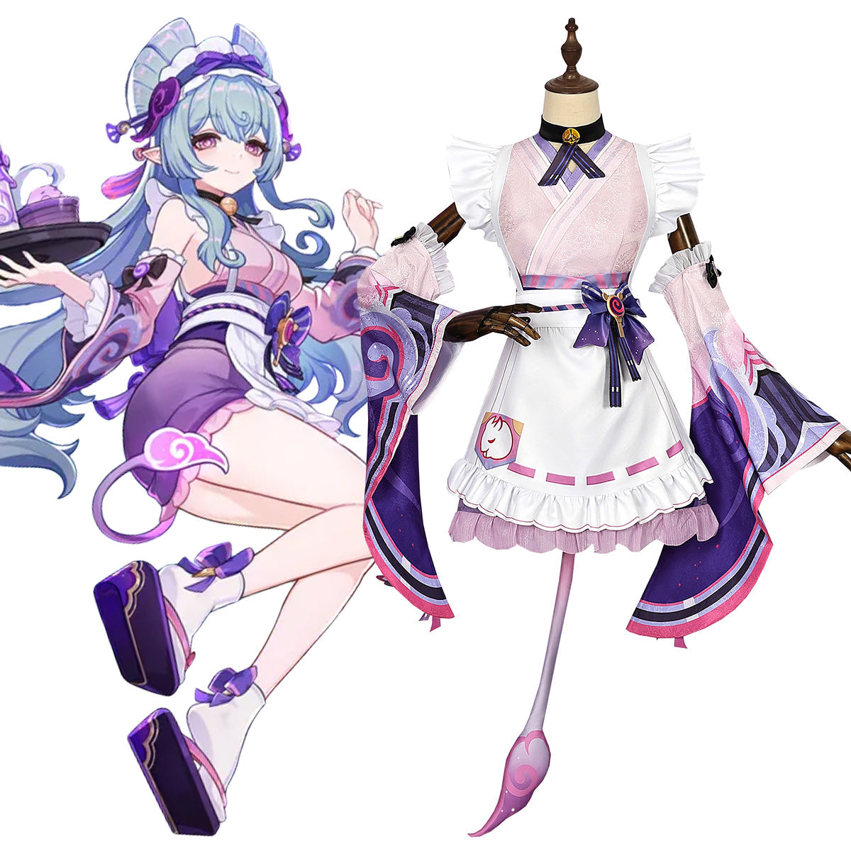 Genshin Impact Yumemizuki Mizuki Cosplay Costume Costume - Tophatter Daily Deals