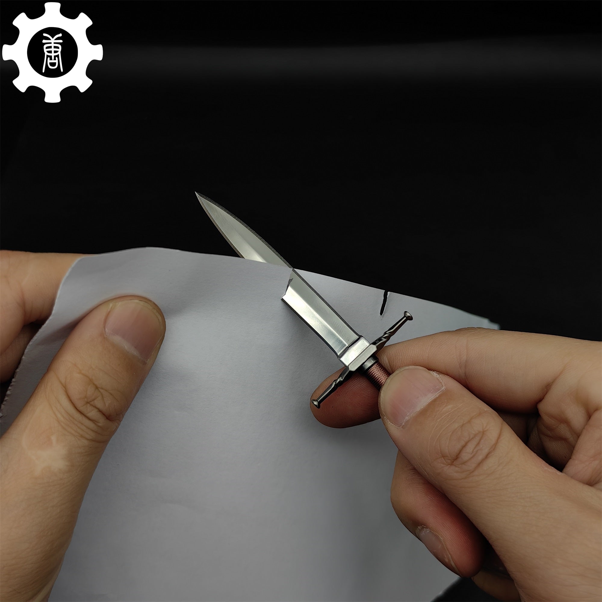 Geralt Steel Sword Mini Metal Replica EDC Knife - Tophatter Daily Deals