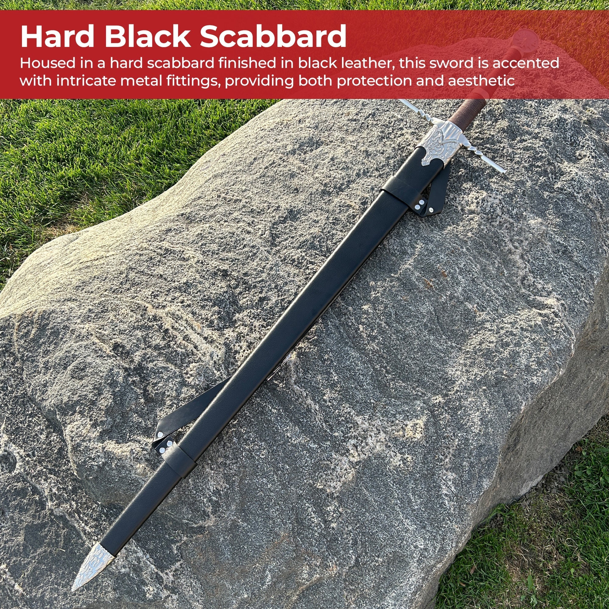 Geralt of Rivia Steel Sword Swords - Tophatter Daily Deals