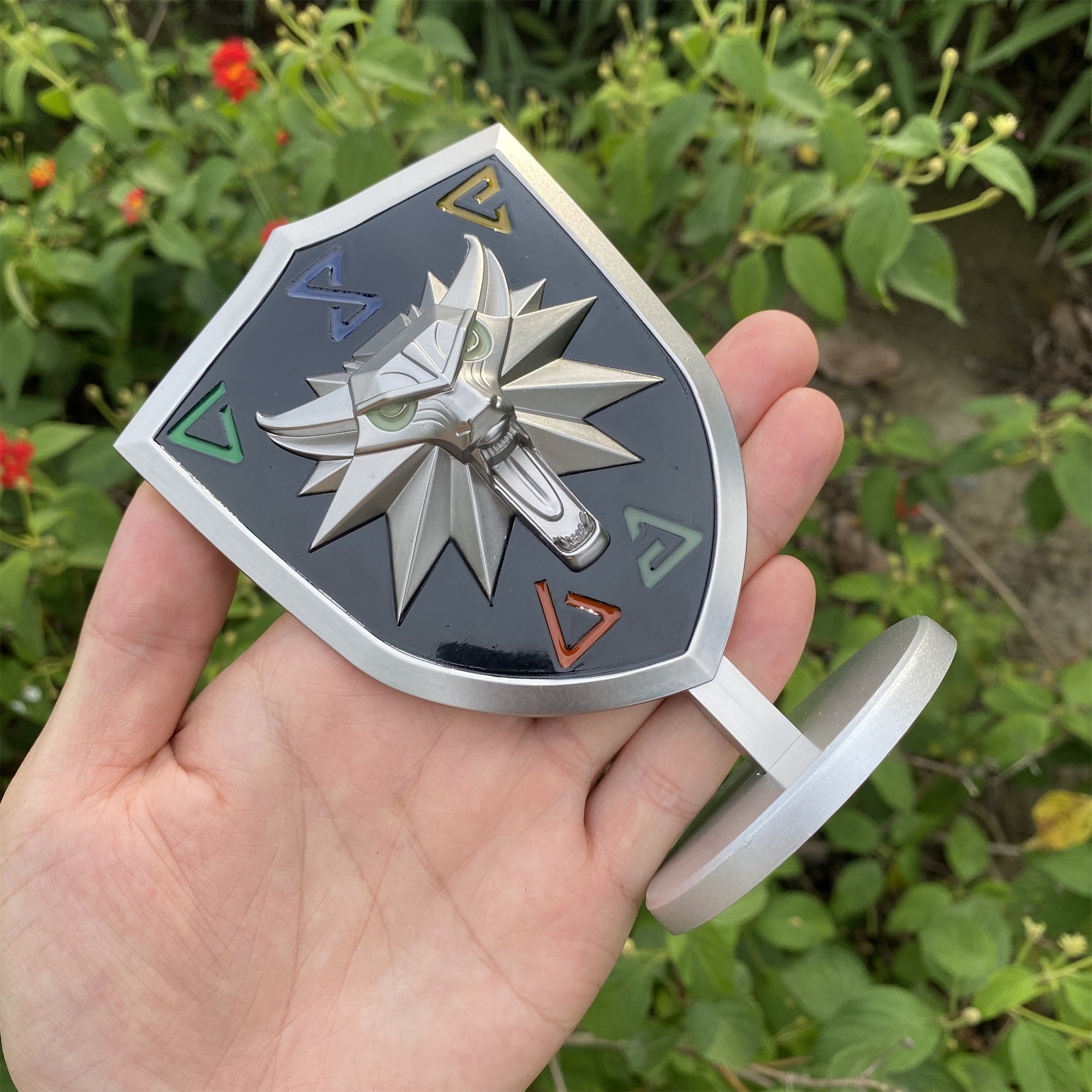 Geralt Wolf School Shield & Swords - Tophatter Daily Deals