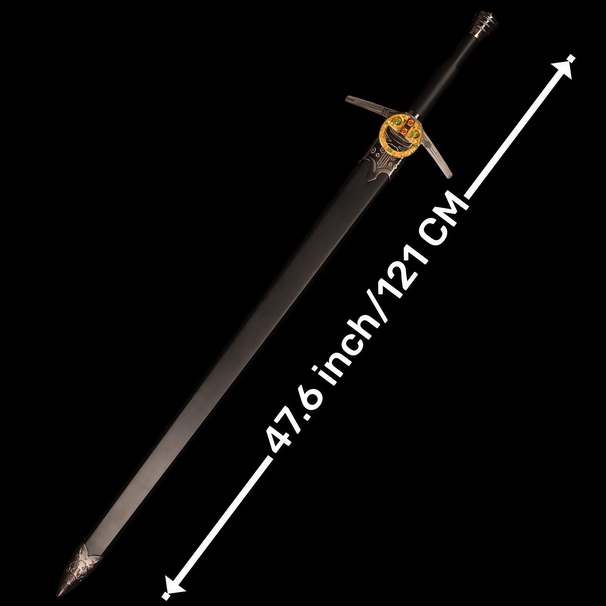 IRL Geralt Steel Sword Replica Collective Sword Art - Tophatter Daily Deals
