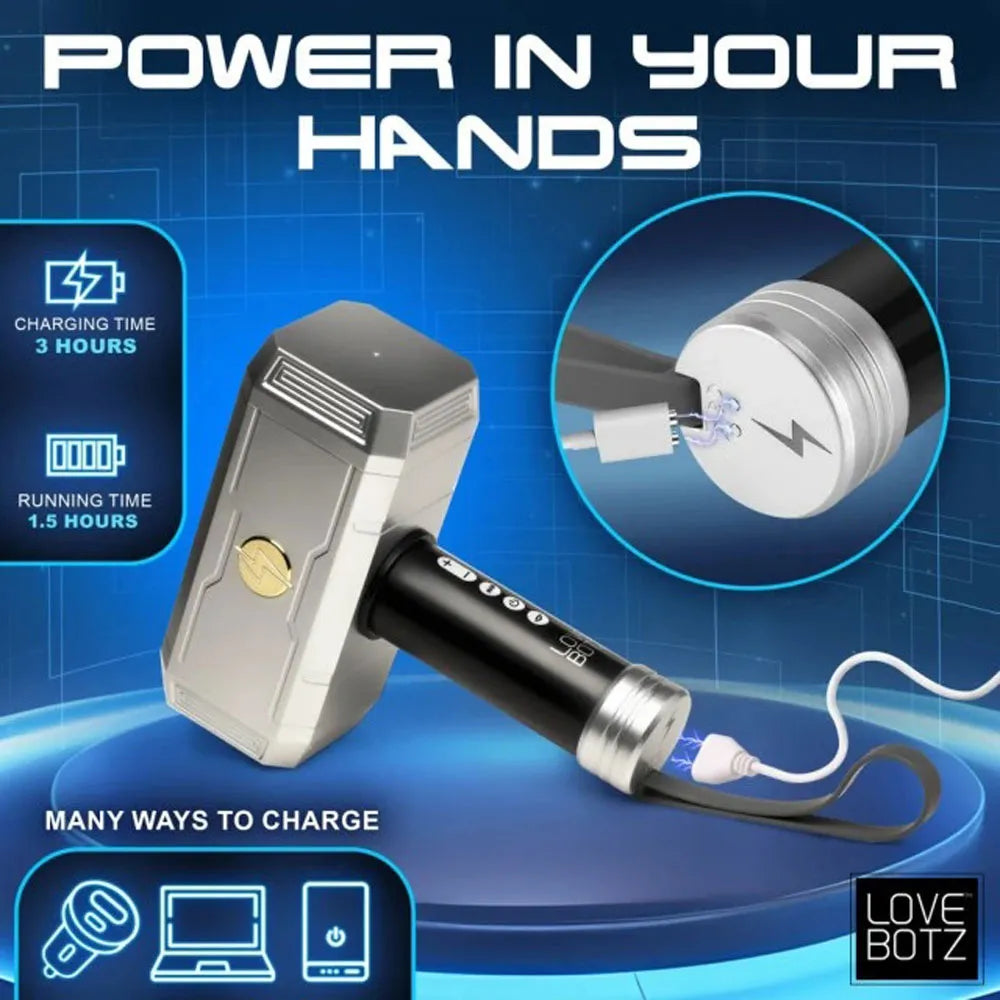 Thunder Stroker (Silver) – Sucking Masturbator > Sex Toys For Men > Masturbators Premium - Tophatter Daily Deals