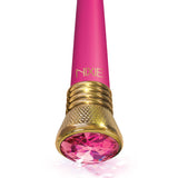 Nixie Jewel Satin G Vibe Pink Tourmaline 7 Inch Waterproof Multi-Speed Vibrator > Sex Toys For Ladies > G-Spot Vibrators - Tophatter Daily Deals