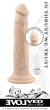 In Thrust We Trust Light – Remote-Controlled Silicone Shaft Vibrator > Dildos > Thrusting Dildos - Tophatter Daily Deals
