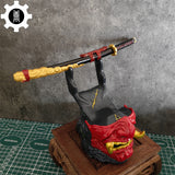 Ghost Oni Samurai Helmet Gaming Controller Stand - Tophatter Daily Deals