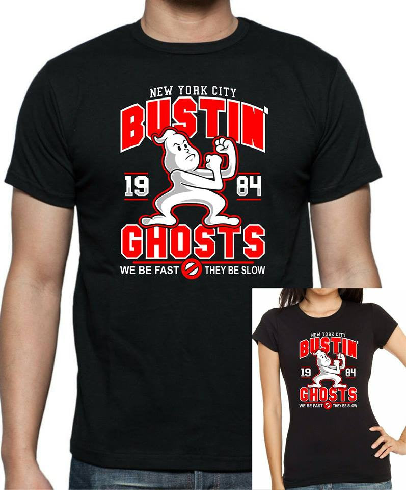 Ghostbusters - Bustin' Ghosts T-Shirt - Tophatter Daily Deals