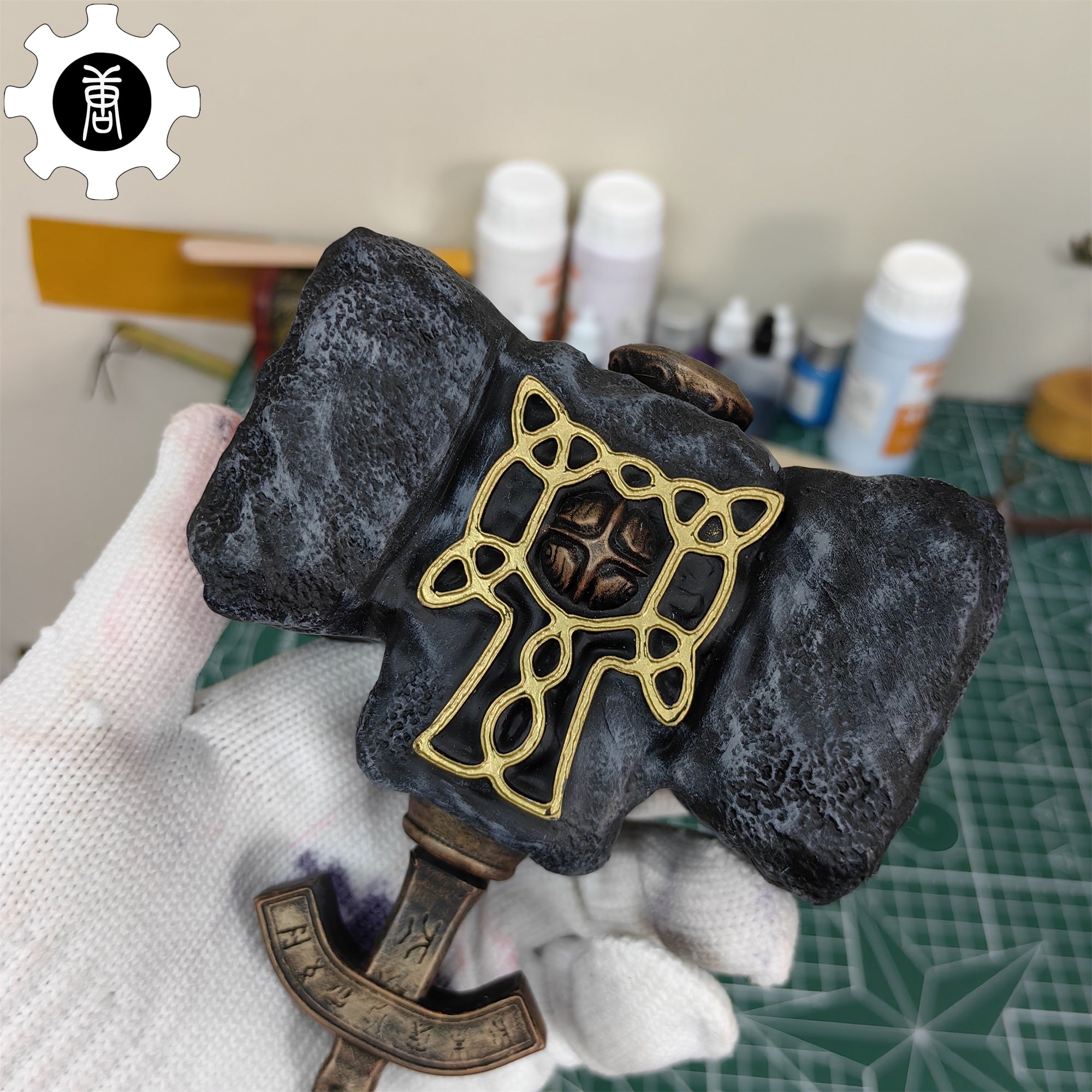 3D Printed 1: 6 Scale Giant-Crusher Hammer - Tophatter Daily Deals