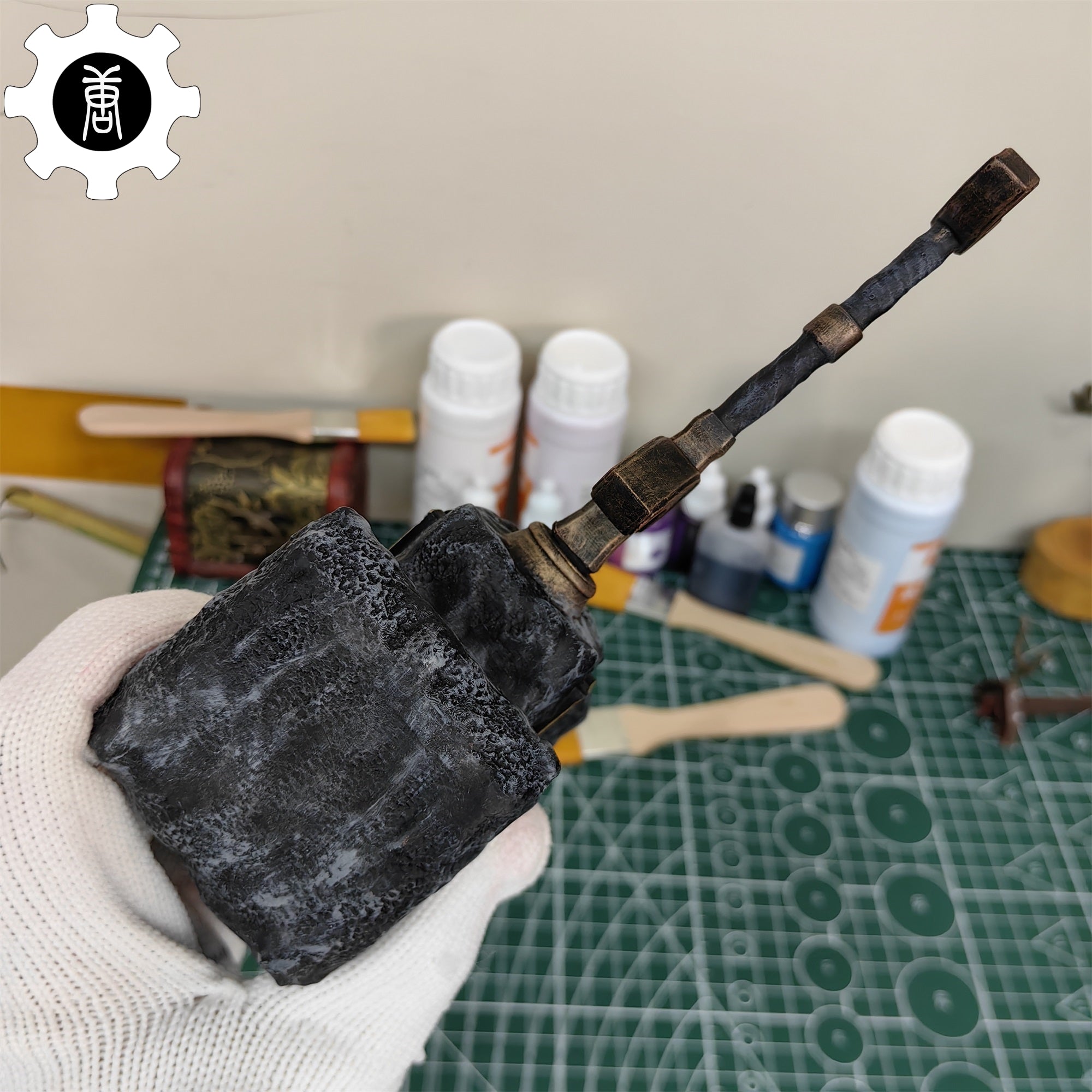 3D Printed 1: 6 Scale Giant-Crusher Hammer - Tophatter Daily Deals