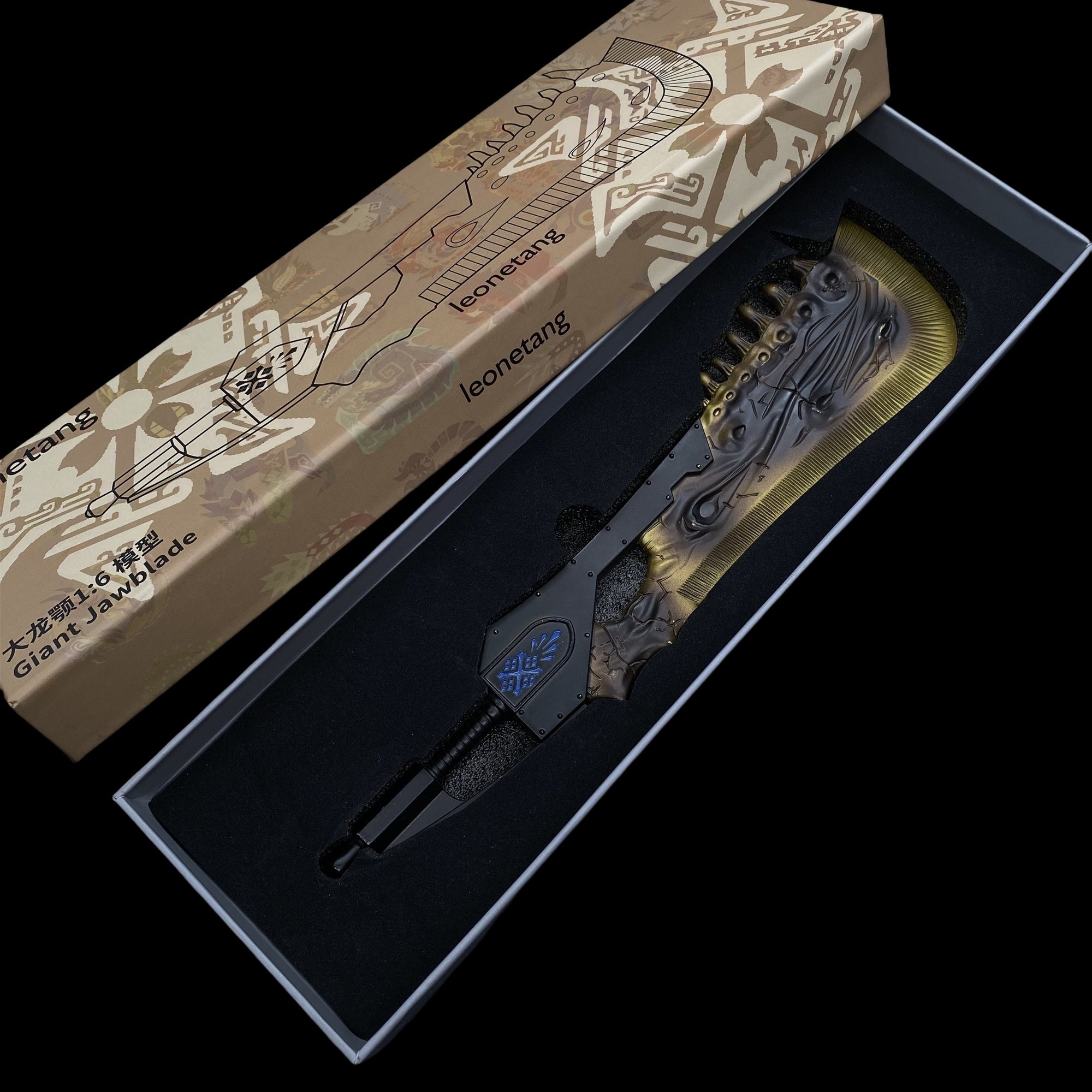 1/6 Scale MH Giant JawBlade Great Sword Metal Miniature Giant JawBlade - Tophatter Daily Deals