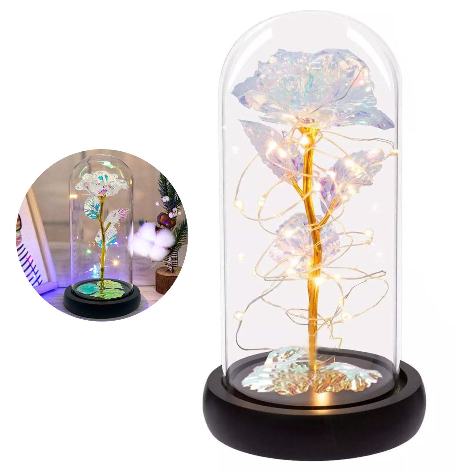 Led Rose Lights - Mum Gift Rose Women Christmas Anniversary Girlfriend Boyfriend Her Him Birthday Christmas - Tophatter Daily Deals