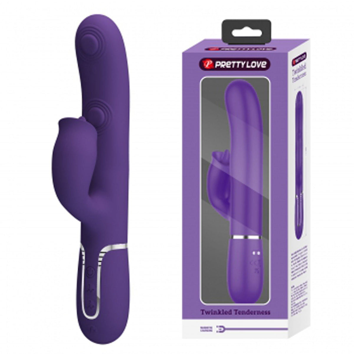 Pretty Love Gigi – 3-in-1 Multi-Function Rabbit Vibrator with 7 Settings > Vibrators > Ladies > Rabbit - Tophatter Daily Deals