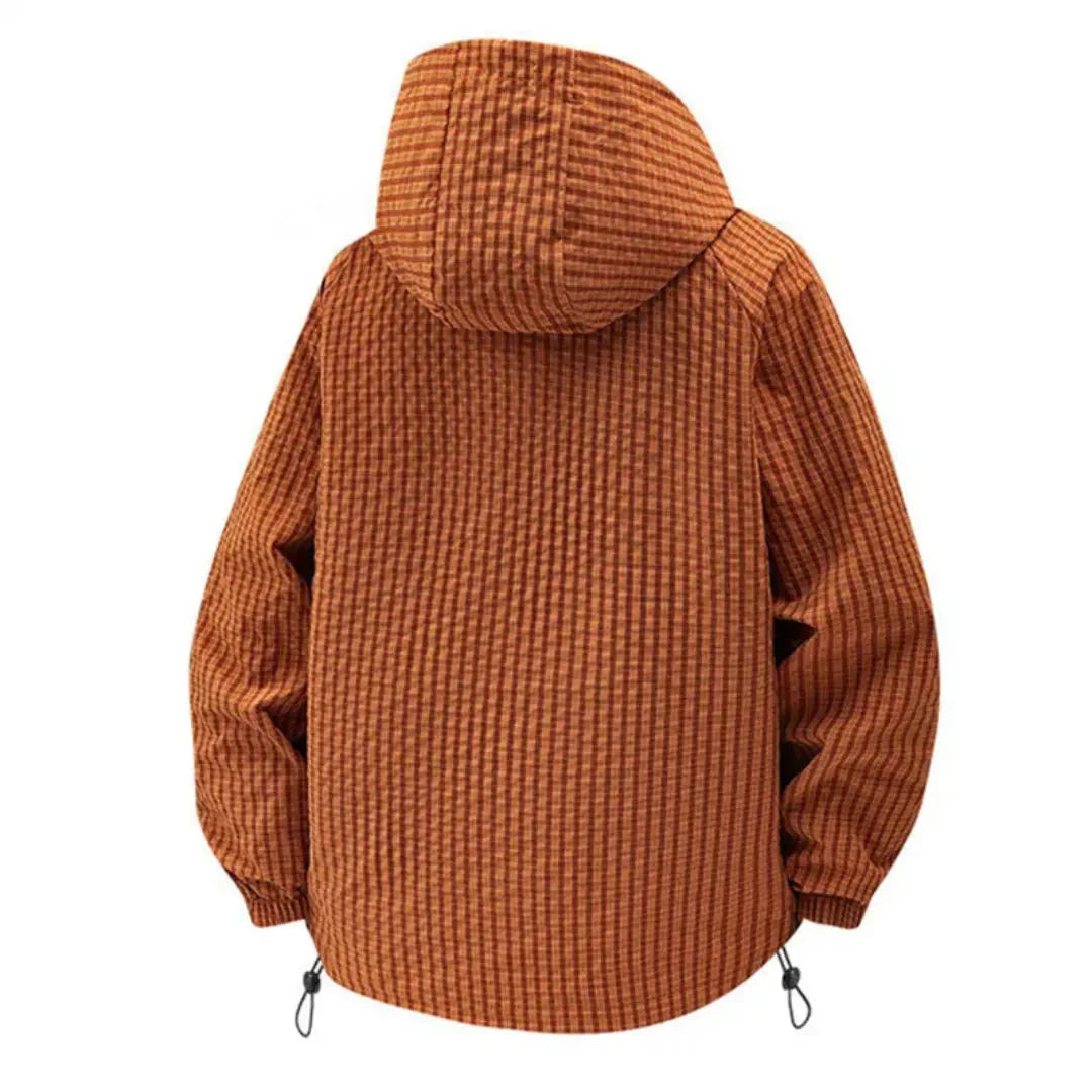 Lightweight Men's Hooded Padded Jacket - Relaxed, Warm - Tophatter Daily Deals