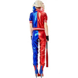 Girls Suicide Harley Cosplay Costumes Joker Squad Quinn Clown Jacket Pants Sets Christmas Halloween Party Fancy Dress for Women - Tophatter Daily Deals