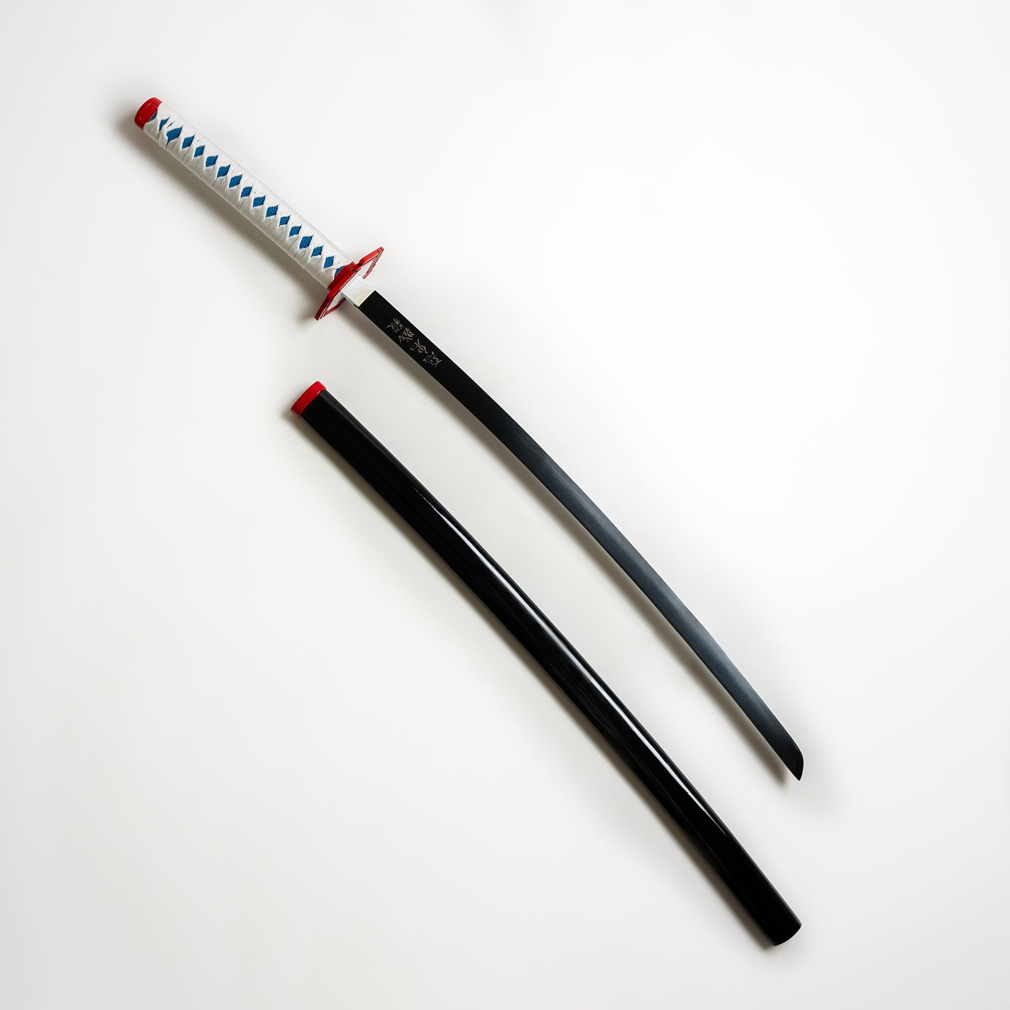 Giyu Tomioka's Blue Nichirin Katana Anime Sword - Tophatter Daily Deals