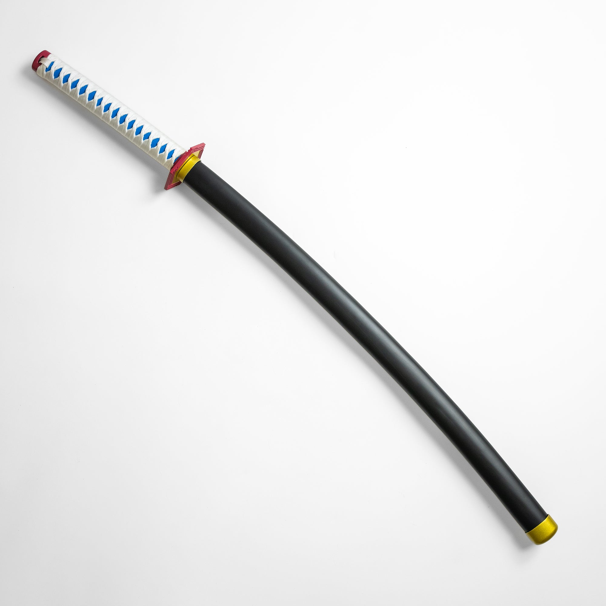 Giyu Tomioka's Blue Nichirin Katana Anime Sword - Tophatter Daily Deals