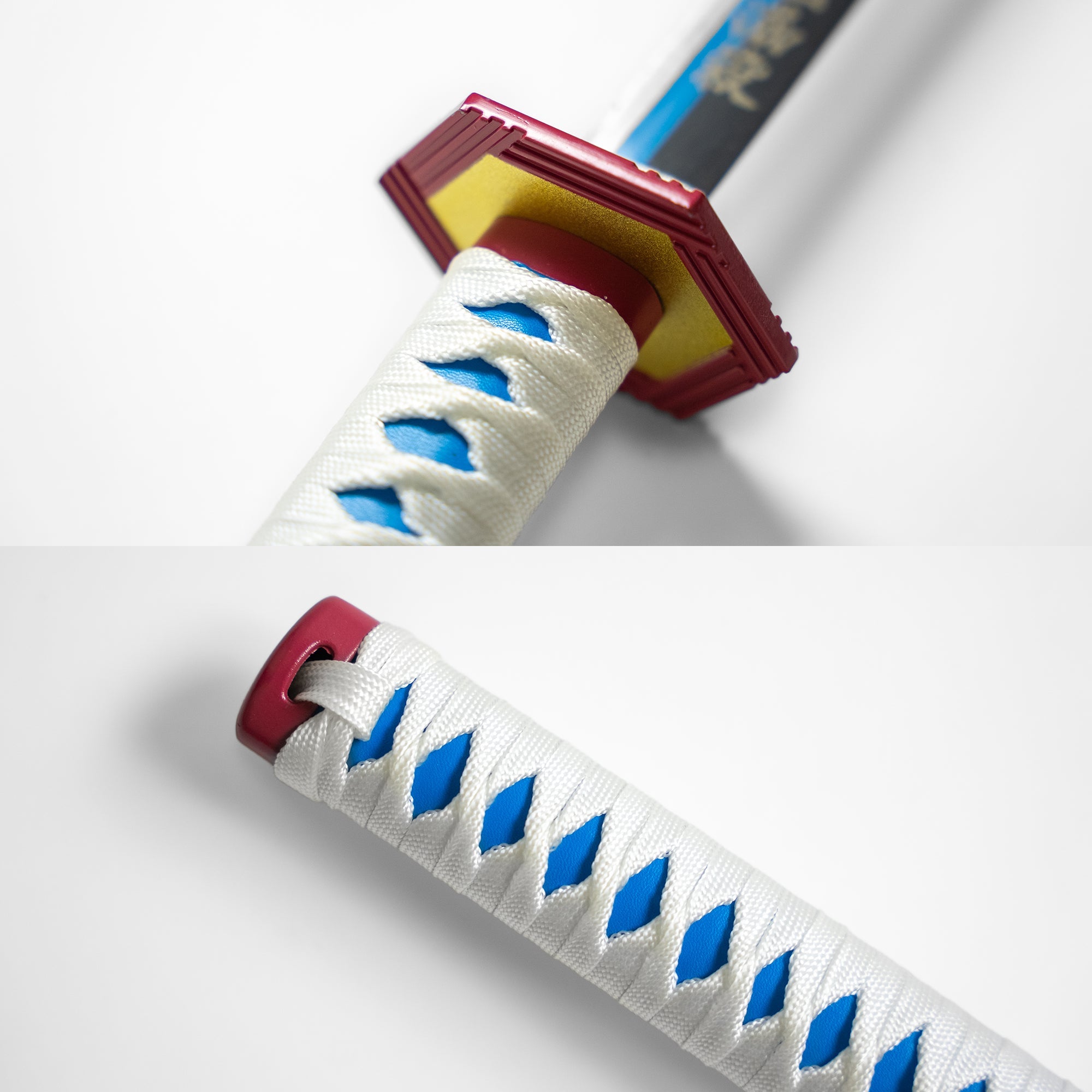 Giyu Tomioka's Blue Nichirin Katana Anime Sword - Tophatter Daily Deals