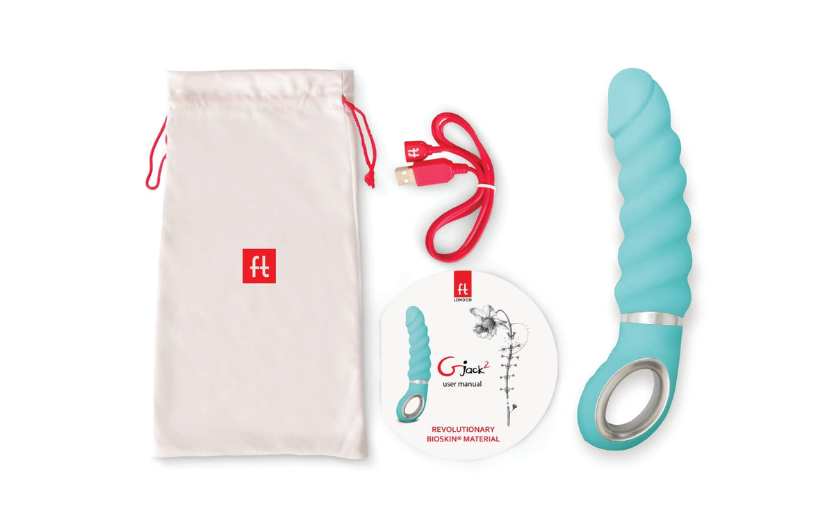 Gjack 2 Tiffany Mint Toy 22cm Waterproof Bioskin Material > Sex Toys For Ladies > G-Spot Vibrators - Tophatter Daily Deals