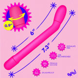 Slim G-Spot Vibrator – Rechargeable 3 Speeds 7 Patterns Vibrator > Vibrators > G-Spot - Tophatter Daily Deals