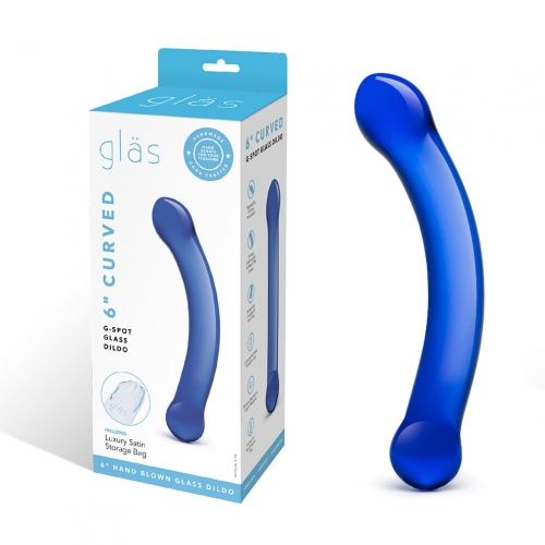 Glas 6 Inch Curved G Spot Dildo > Glass > Dildos - Tophatter Daily Deals
